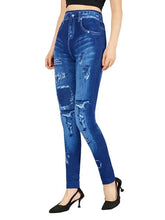 Casual Women’s Leggings in Faux Denim and Fitness Yoga Styles - Himpall